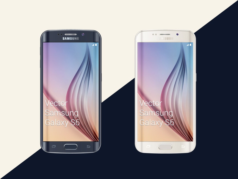 Samsung Galaxy S6 Mockup
