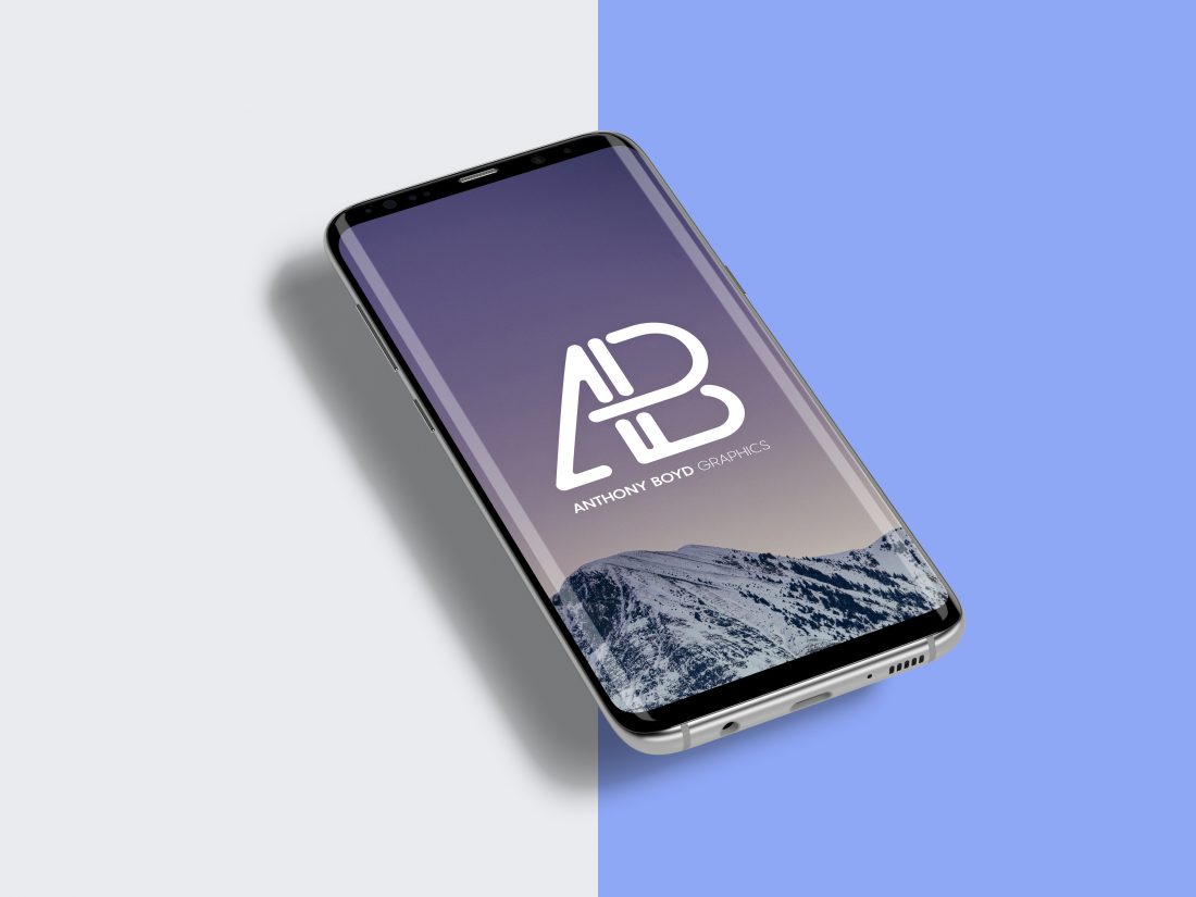 Samsung Galaxy S8 Plus Mockup Psd