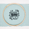 Save The Date Mock-Up Close-Up Psd