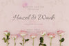 Save The Date Wedding With Roses Psd