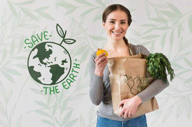 Save The Easrth Mock-Up Psd