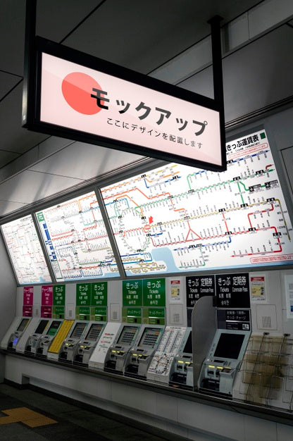 Screen Travel With Symbol Psd