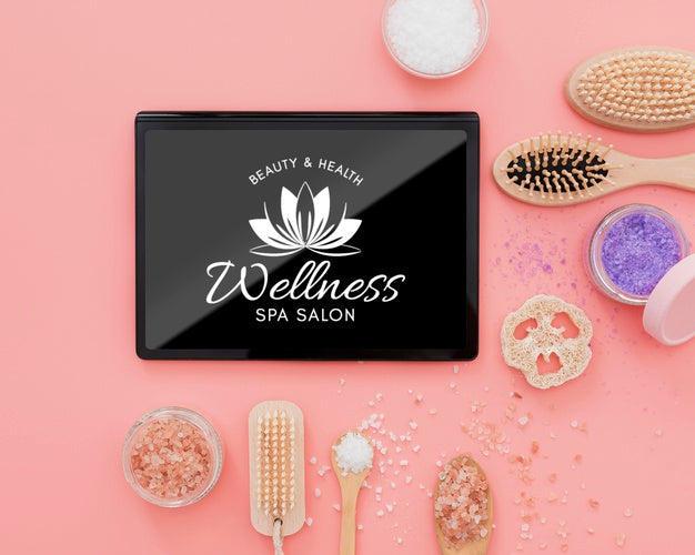 Scrubbing Treatment For Women At Spa Psd