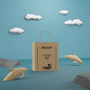 Sea Life And Paper Bag Concept With Mock-Up Psd