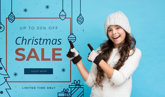 Seasonal Sales Offers Mock-Up Psd