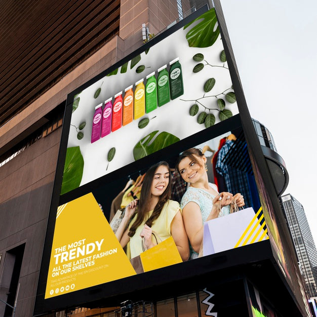 Set Of Billboard Mock-Ups Psd