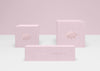 Set Of Closed Pink Jewellery Boxes Psd