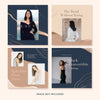 Set Of Fashion Square Banner Template Psd