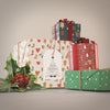 Set Of Gift Collection For Christmas Mock-Up Psd