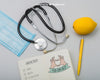 Set Of Medical Equipment And A Lemmon Psd