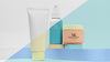Set Of Mock-Up Cosmetic Products Psd