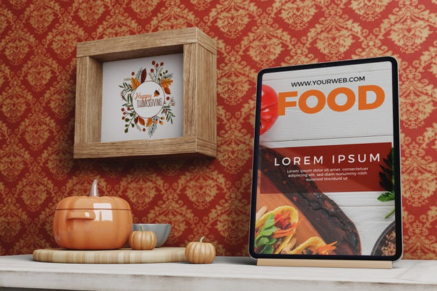 Setup Arrangements On Thanksgiving Day Psd