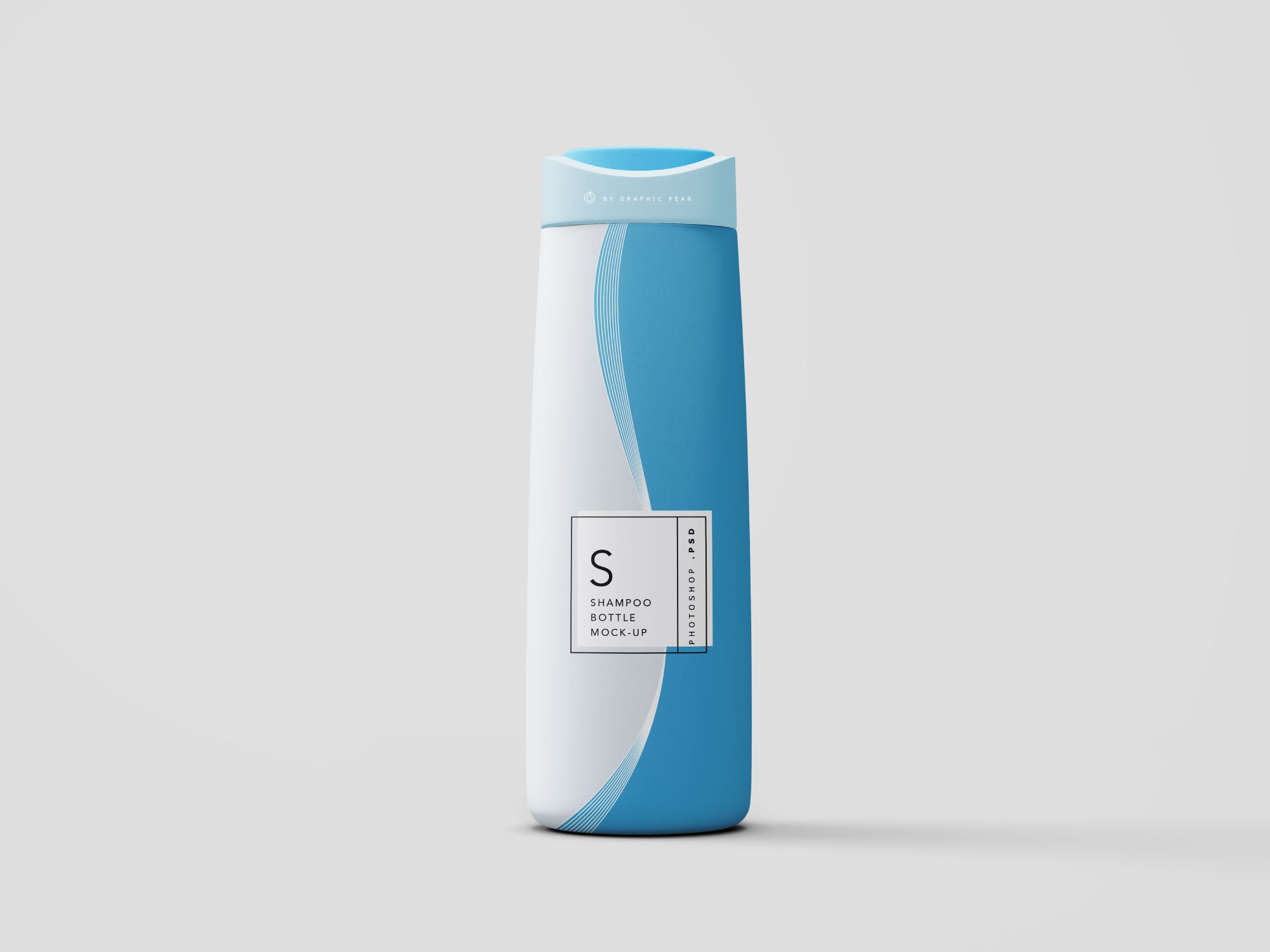 Shampoo Bottle Mockup Psd