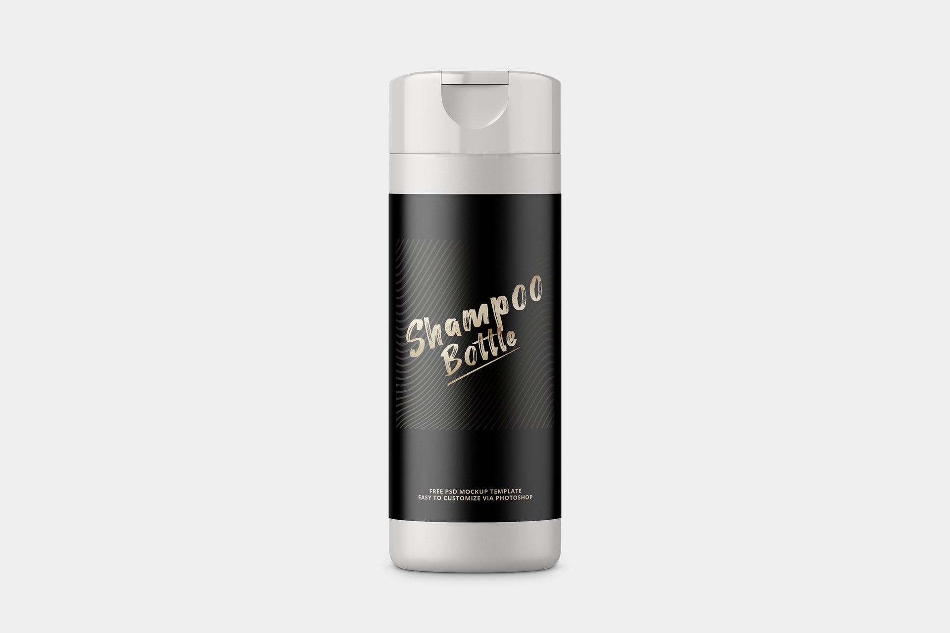 Shampoo Bottle Mockup