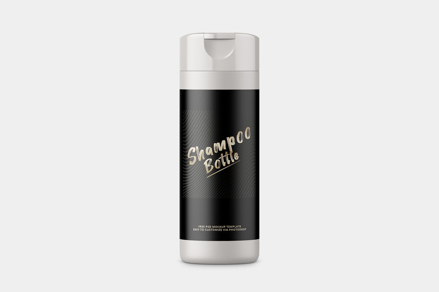 Shampoo Bottle Mockup