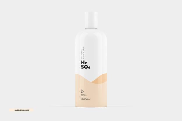 Shampoo Bottle Packaging Mockup Psd