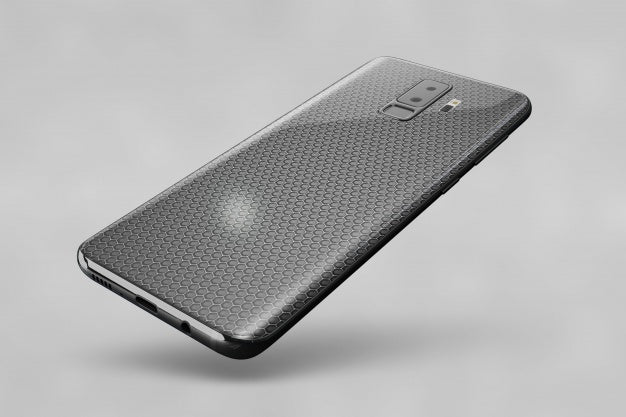 Shiny Smartphone Cover Mockup Psd