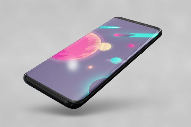 Shiny Smartphone Mockup Psd