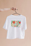 Shirt Mockup Psd With Floral Pattern