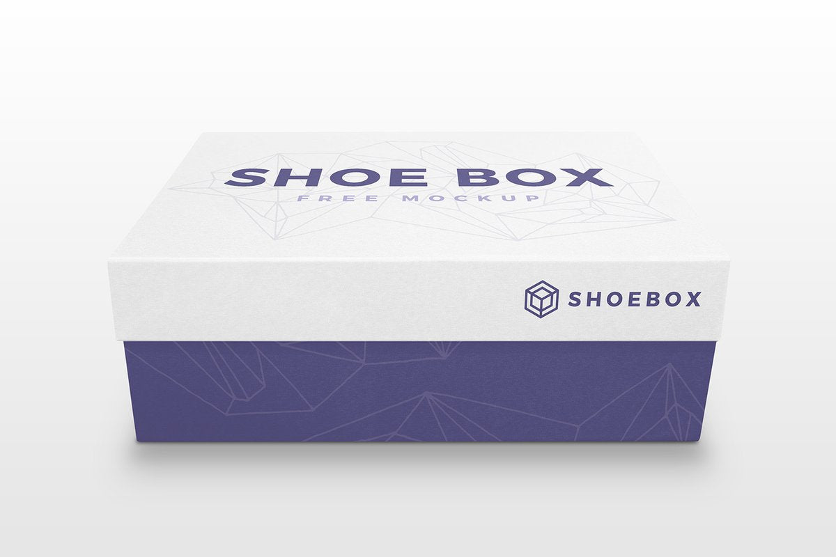 Shoe Box Mockup Psd