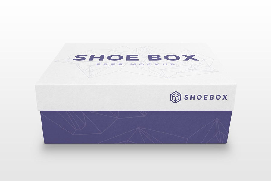 Shoe Box Mockup Psd
