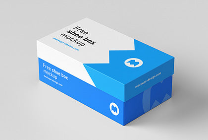 Shoe Box Mockup