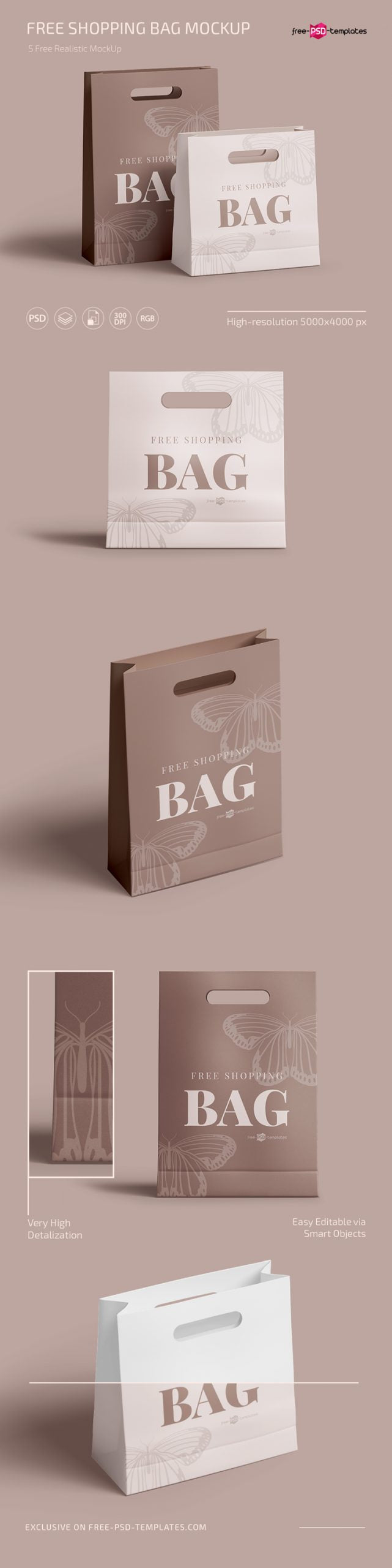 Shopping Bag Mockup