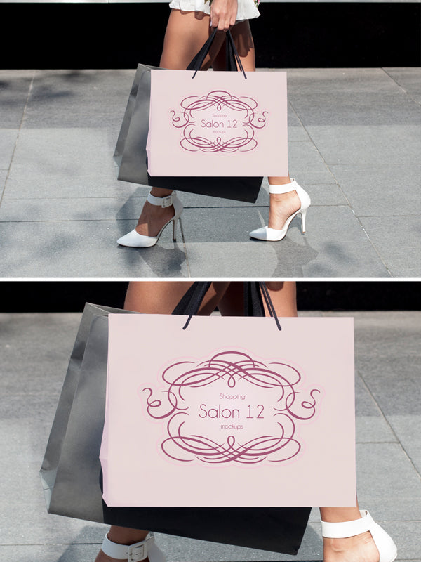 Shopping Bag Psd Mockup #3