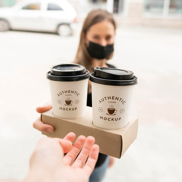 Shopping Online Concept Mock-Up Psd