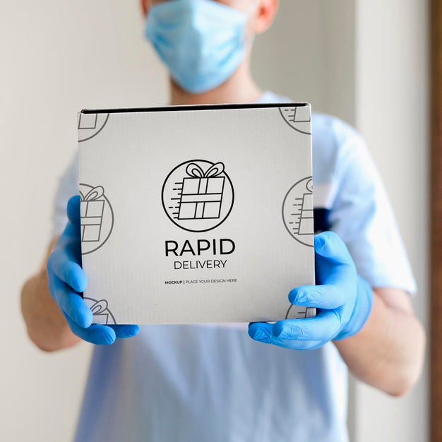 Shopping Online Concept Mock-Up Psd