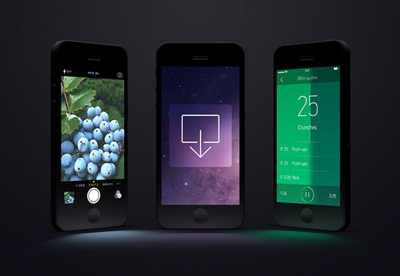 Side By Side Iphones