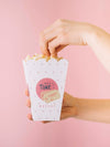 Side View Of Hands Eating Popcorn Psd