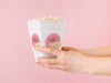 Side View Of Hands Holding Popcorn Cup Psd
