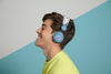 Side View Of Man Enjoying Music On Headphones Psd