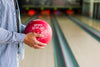Side View Of Man Holding Bowling Ball Psd
