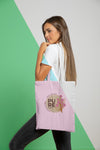 Side View Of Woman Holding Bag Psd