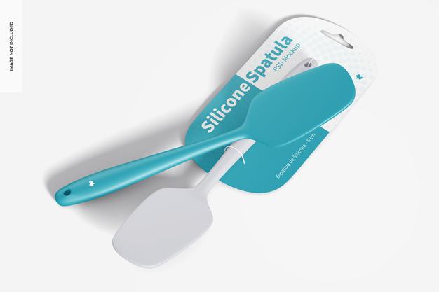Silicone Spatulas Mockup Psd