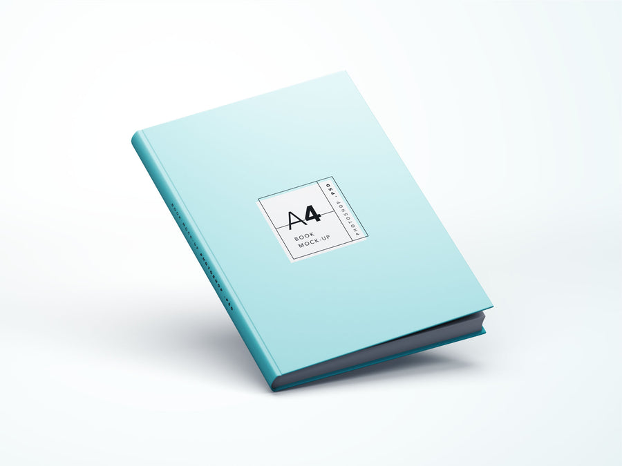 Simple A4 Book Mockup Psd