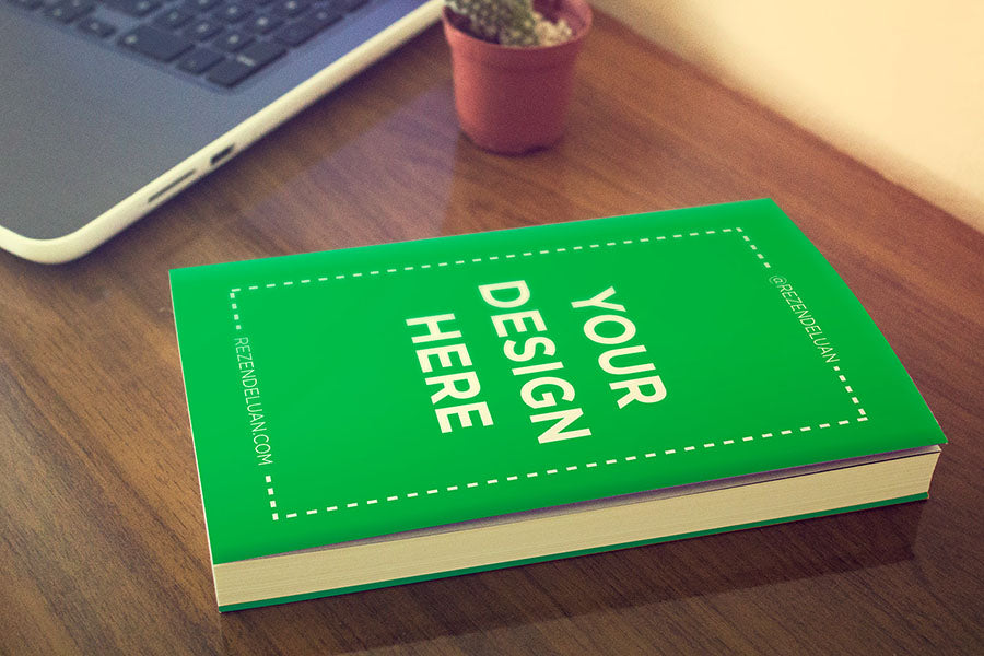 Simple Book Cover Mockup