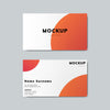 Simple Business Card Design Mockup Psd