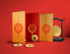Simple Design Chinese New Year Illustration Psd