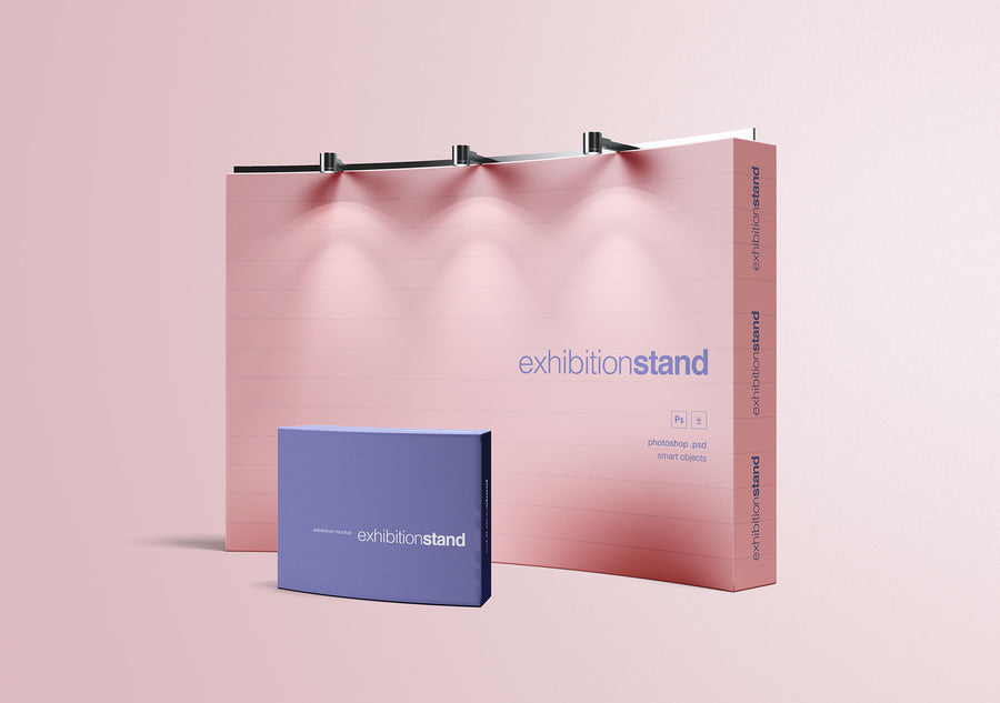 Simple Exhibition Stand Mockup