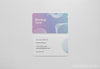 Simple Mockup Of Visiting Cards Psd