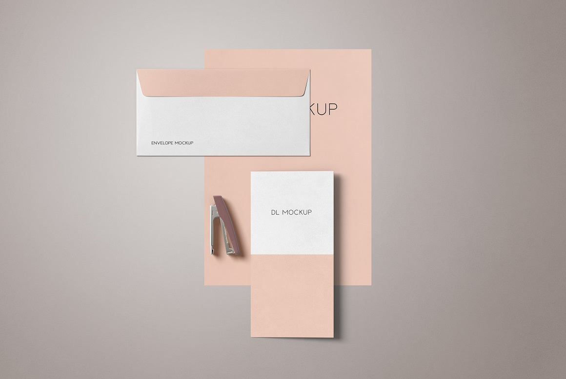 Simple Stationery Mockup
