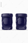 Skate Elbow-Pads Mockup, Front View Psd