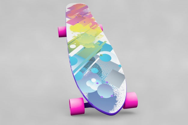 Skateboard Mockup Psd