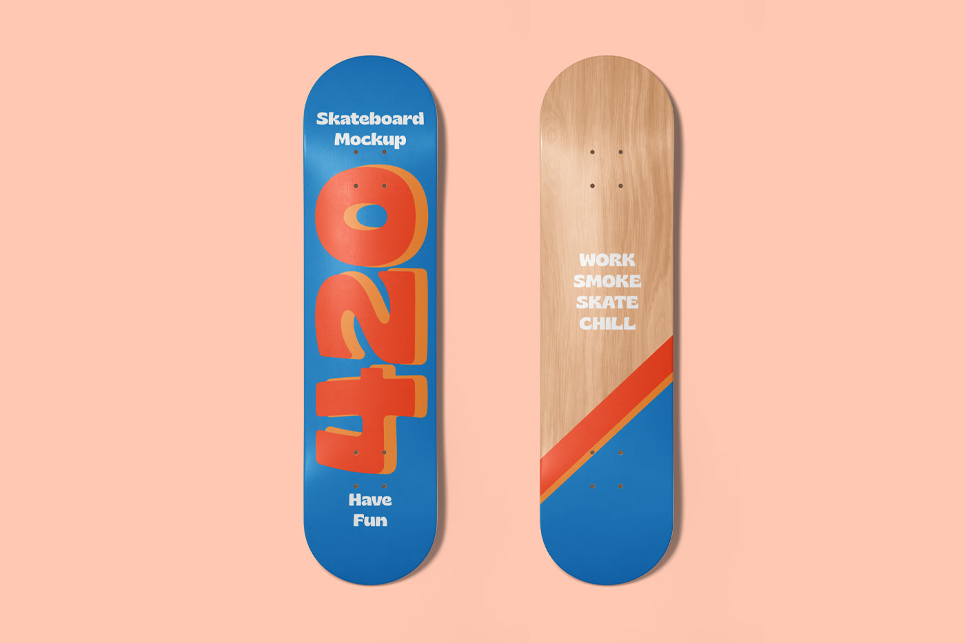 Skateboard Mockup