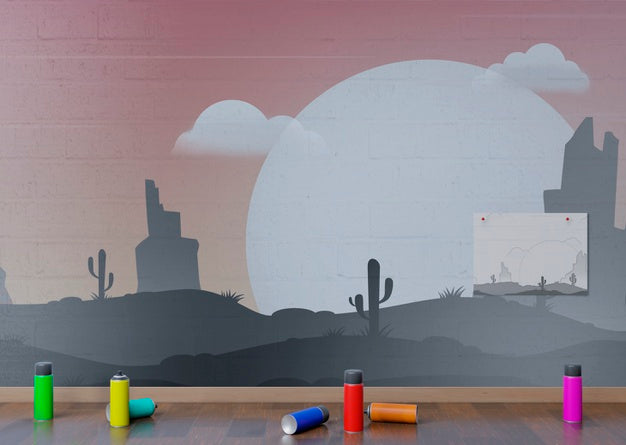 Sketch After Landscape View Concept Psd