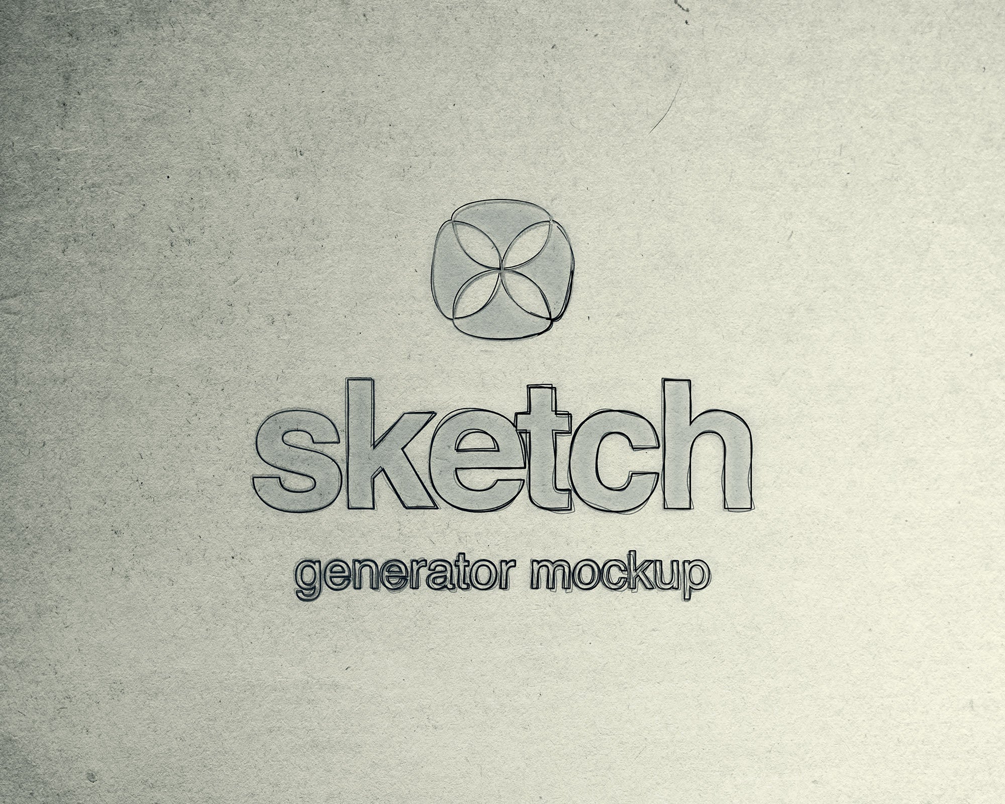 Sketch Generator Photoshop Mockup