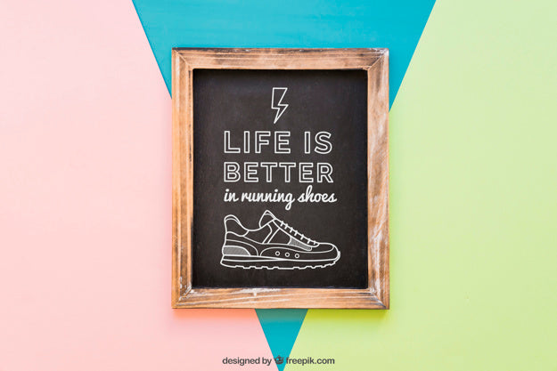 Slate Mockup Idea Psd